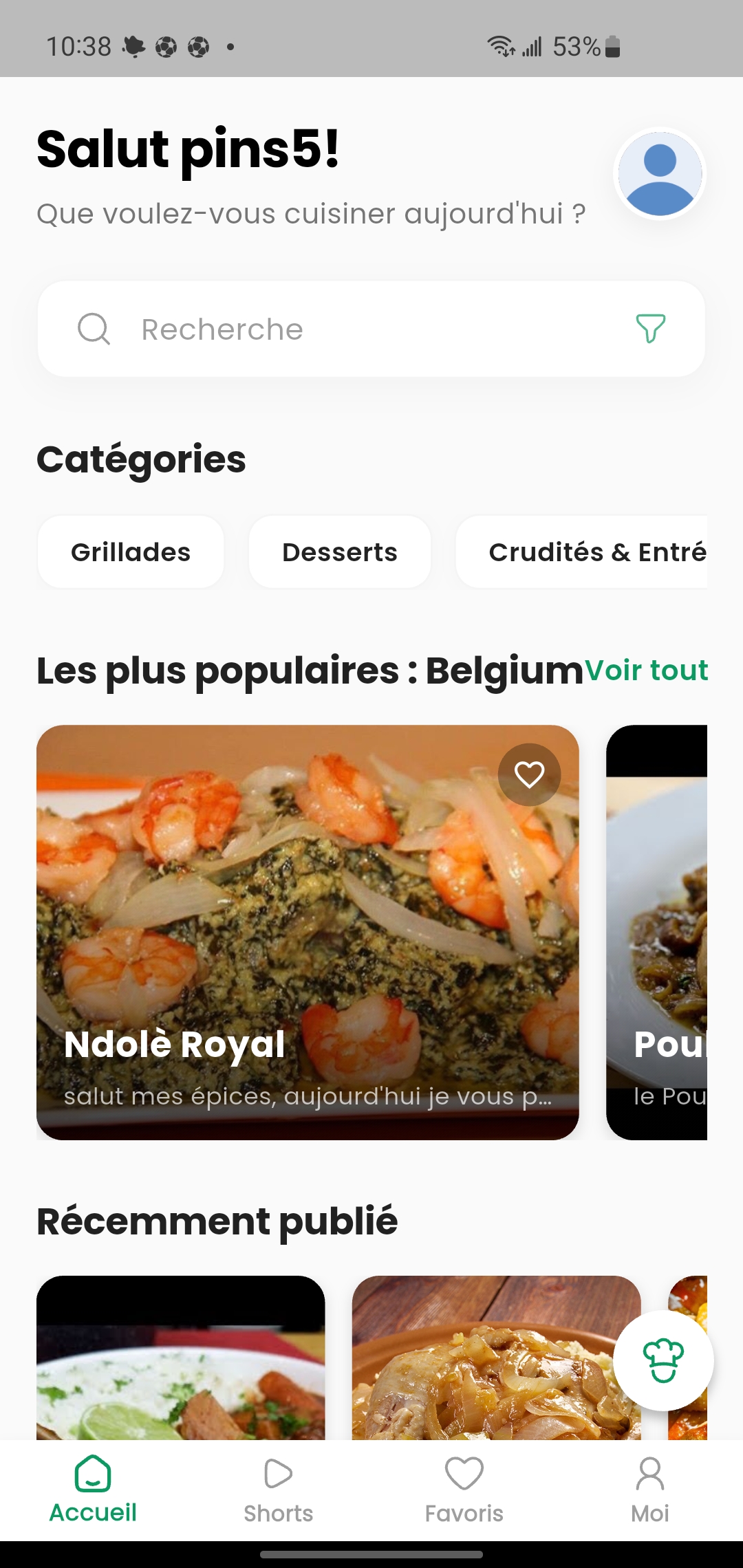 Qu’allons-nous cuisiner ?